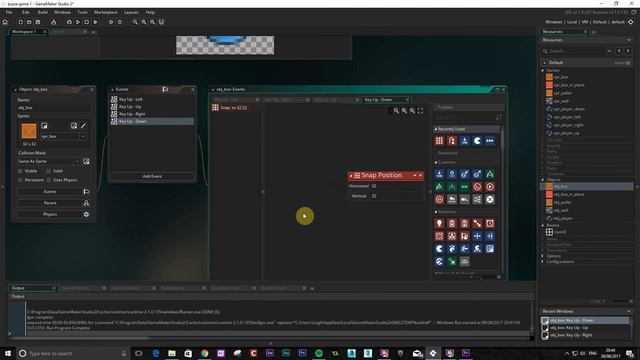 Game maker 2 - Puzzle Game - box movement - PART 3 смотреть онлайн