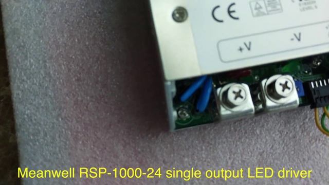 Meanwell RSP-1000-24 Single Output Switching LED Driver - Kutop.com