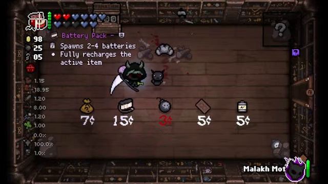 Открываем альт самаэля (TBoI)