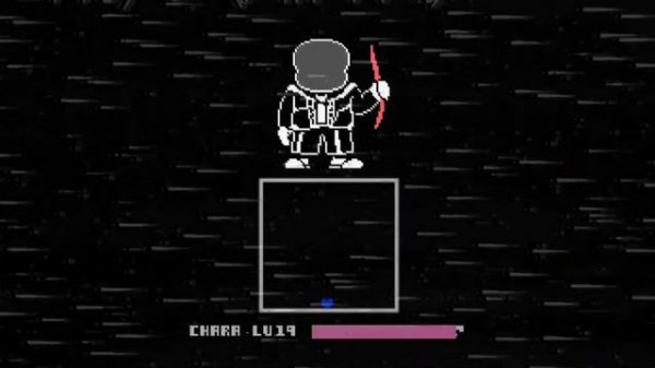 Undertale - A Hacker's End | VHS Sans Phase 2 | Battle Animation