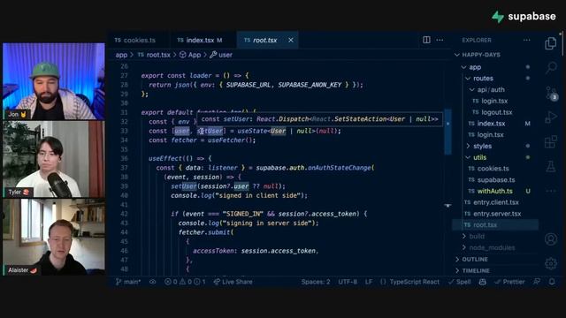 Getting SaaS-y with Stripe: authenticated Loaders and Actions in Remix - Supabase Happy Hour #12 смотреть онлайн
