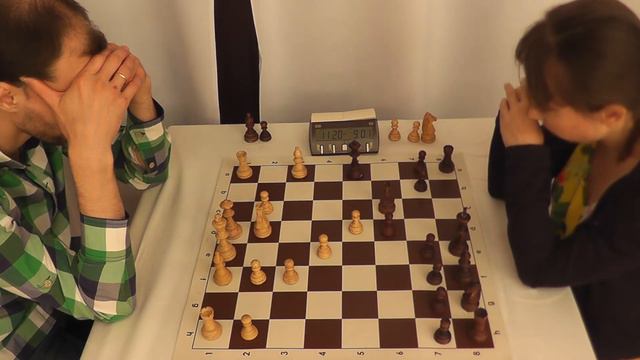 Савченко Борис (ГМ ЭЛО-2645) - Зимаева Дарья (КМС ЭЛО-1781) смотреть онлайн