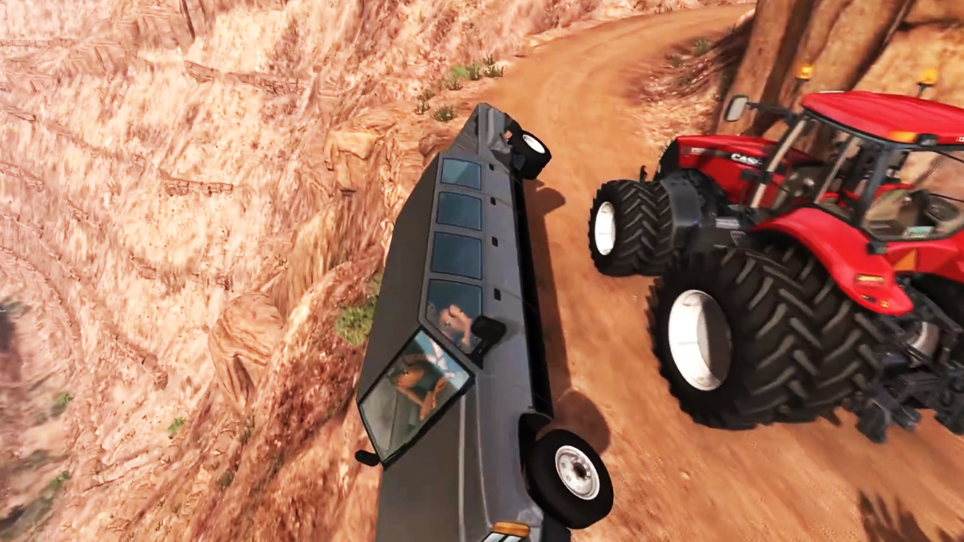 Beamng drive - Падение с обрыва 21 | HITGAMEZ