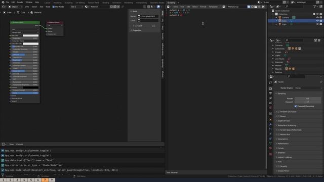 [Blender Addon] [proof of concept] Convert code to nodes смотреть онлайн