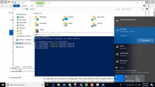 How to install Office 2019 using ODT (Office Deployment Tool)