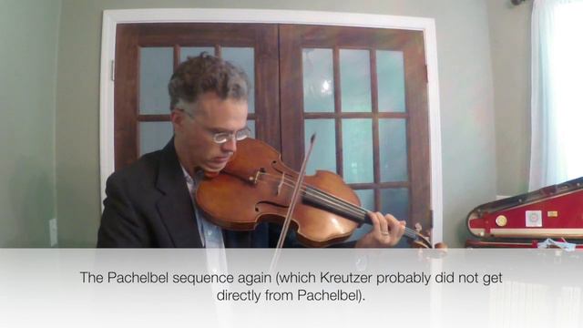 Bariolage I-IV-V-I: Kreutzer 13 And Bach Suite 1 (mvt. 1)
