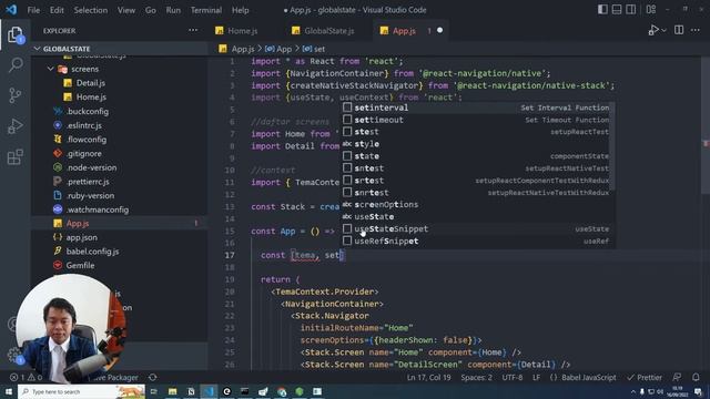 Cara Membuat Global State dengan Use Context React Native смотреть онлайн