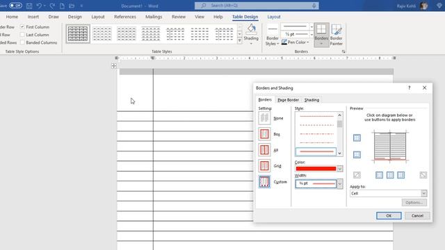 Designing Notebook Paper in Microsoft Word - Easy Tutorial for Beginners смотреть онлайн