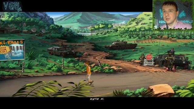 Runaway 2: The Dream of the Turtle - Прохождение. Часть 8: Шантаж лемура-алкоголика. Сёрфинг на бык смотреть онлайн