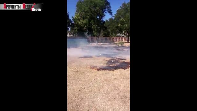 горит сухая трава керчь 1 смотреть онлайн