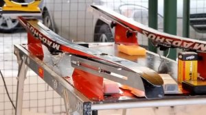 Подготовка коньковых лыж