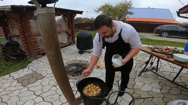 Утка в казане на огне! Приготовим ДЕРЕВЕНСКУЮ утку в сметане в КАЗАНЕ на огне! смотреть онлайн