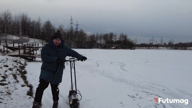 Электроснегокат-Самокат 2в1 g63, детские электроснегокаты bars, Зимний обзор электротранспорта! смотреть онлайн