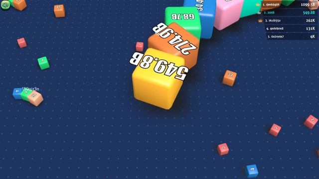 Cubes 2048.io Game ? How to play ? CUBES SNAKE 2048.io Gameplay смотреть онлайн