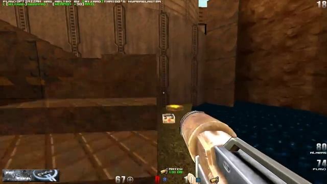 Quake II - play vs Wizards ~TDM~ Euroq2l #12 Grand Final q2dm1 map4 (thiago's POV) смотреть онлайн