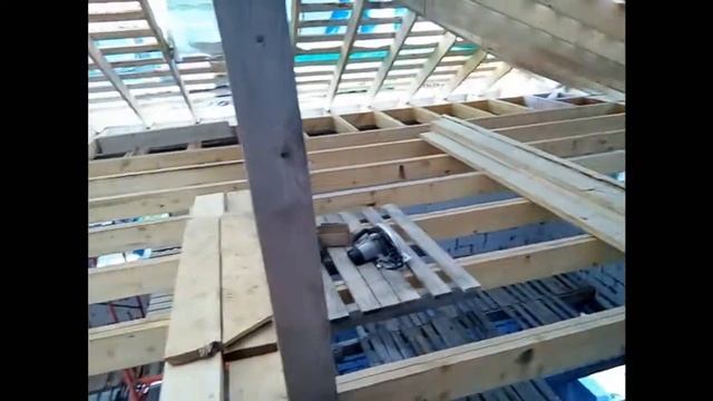 Усиление стропил вальмовой крыши смотреть онлайн