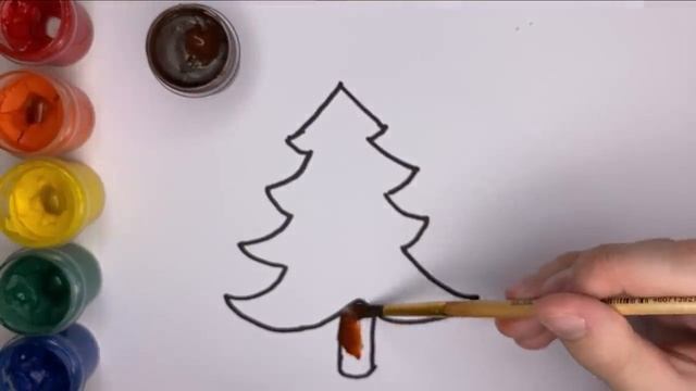 Рисунок елка рисунки для детей смотреть онлайн