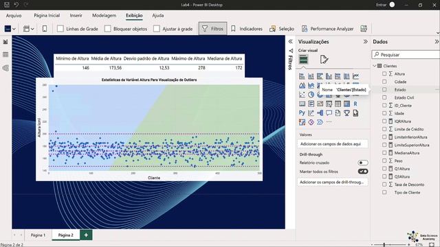 Lab 4 - Visualizando e Tratando Outliers no Power BI - Parte 3/3 смотреть онлайн