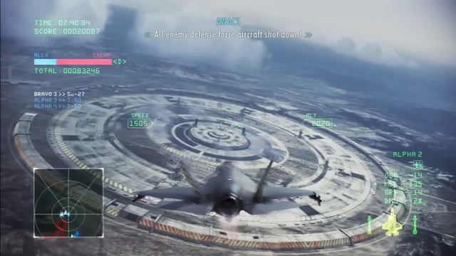 Ace Combat: Infinity Stonehenge III (Golden Ring) Co-op mission. смотреть онлайн