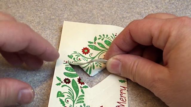 How to make a bookmark out of a recycled Christmas card-with yoyomax12 смотреть онлайн