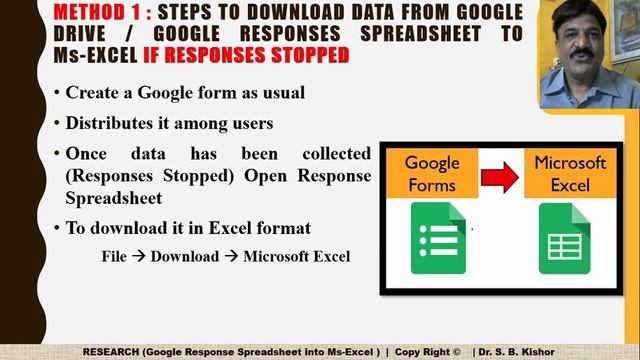 Saving/Converting Google Form data into Ms-Excel Format for Analysis Purpose смотреть онлайн