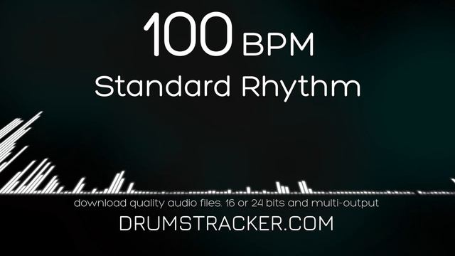 Standard Rhythm 100 BPM - DRUM BEAT TRACK смотреть онлайн