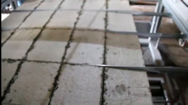 УРБ 3. Резательный комплекс для пенобетона, газобетона, полистиролбетона. смотреть онлайн