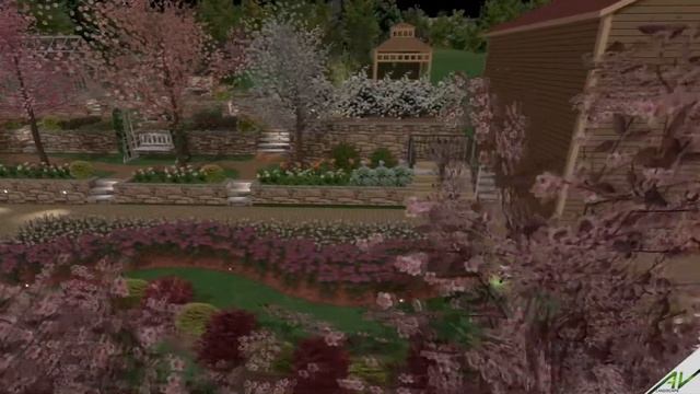 3D видеопрезентация ландшафтного проекта смотреть онлайн