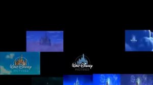 All 25 Walt Disney Pictures Logos At The Same Time