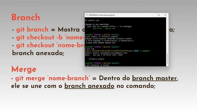 Executando GIT BASH - Comandos Essenciais смотреть онлайн