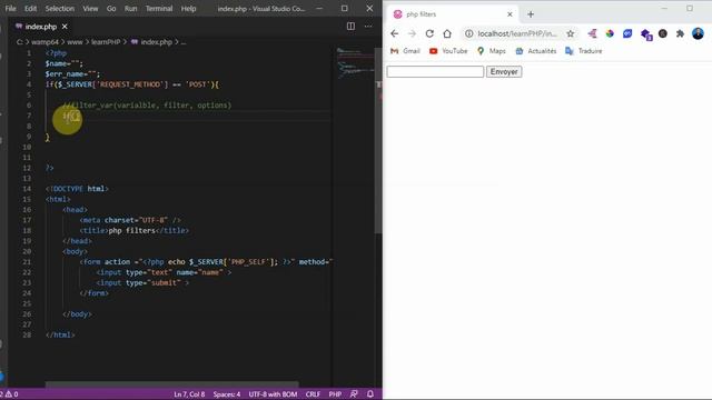 شرح php من دورة php darija (دورة php كاملة) --php filters fiter string смотреть онлайн