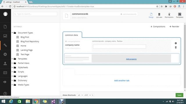 How To Create A Document Type and create a content page with it In Umbraco смотреть онлайн