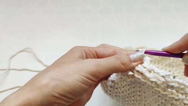 авоська крючком с бусинами смотреть онлайн