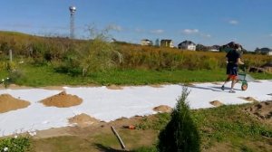 Гравийная дорога к участку своими руками