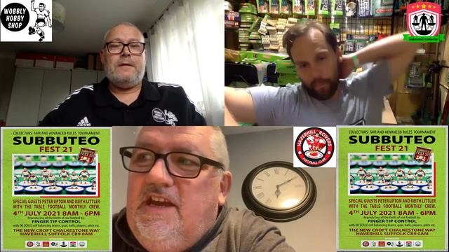 Subbuteo Fest 21 Everything You Need To Know. Updates And Details With The Organisers On Youbbuteo