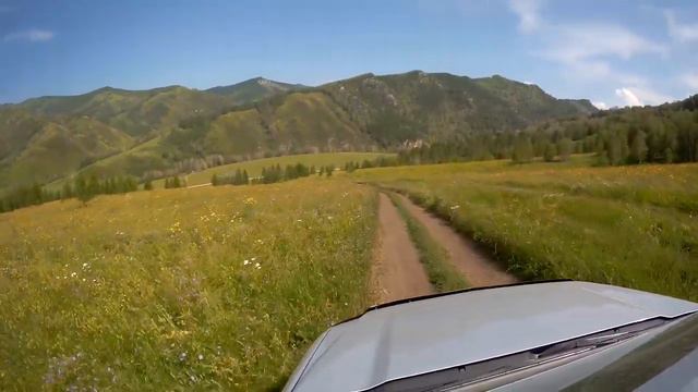 Водопады на реке Шинок. Дорога к кемпингу. Спуск с первой горы. смотреть онлайн