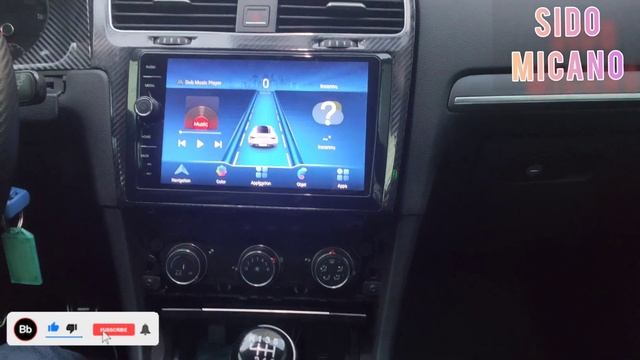 démonter écran auto radio VW GOLF 7 #top смотреть онлайн