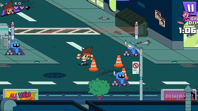 Окей, Кей О! Будем героями OK K.O.! Let’s Be Heroes игра на андроид смотреть онлайн
