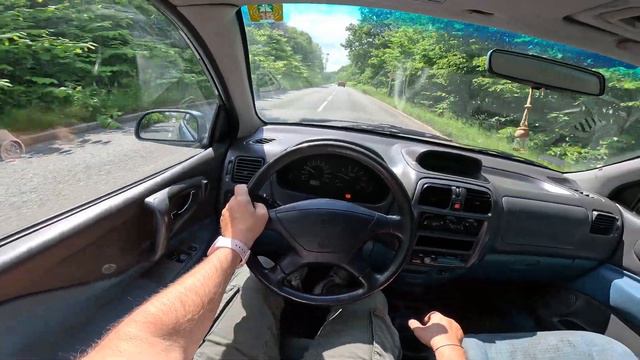 2001 Mitsubishi Space Star | 1.8 GDI 122 HP | POV Test Drive смотреть онлайн