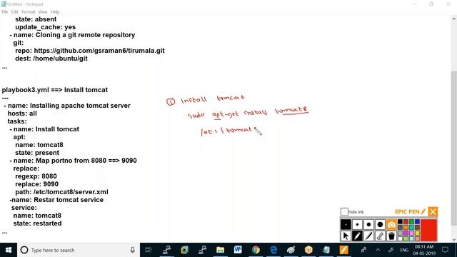 DEVOPS ANSIBLE PLAYBOOK PART1 4 5 19 смотреть онлайн