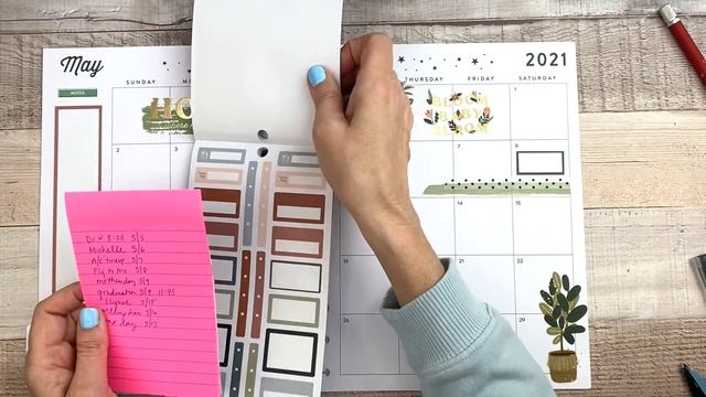 Plan With Me | May 2021 Monthly Spread | Big Happy Planner | Plant a Happy Life Be Happy Box смотреть онлайн