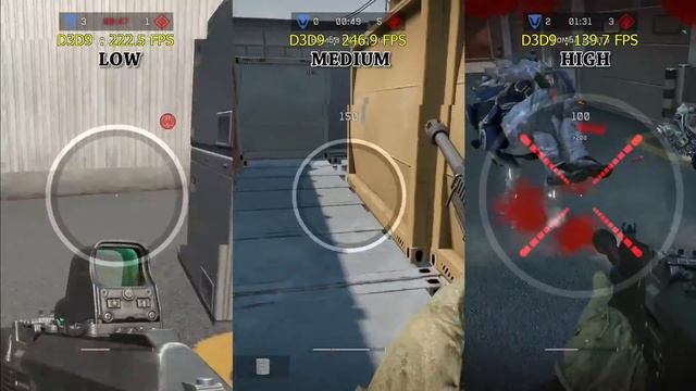 Warface - GTX 1050 Ti - core i5 6500 | Low / Medium / High - 1080p - Test смотреть онлайн