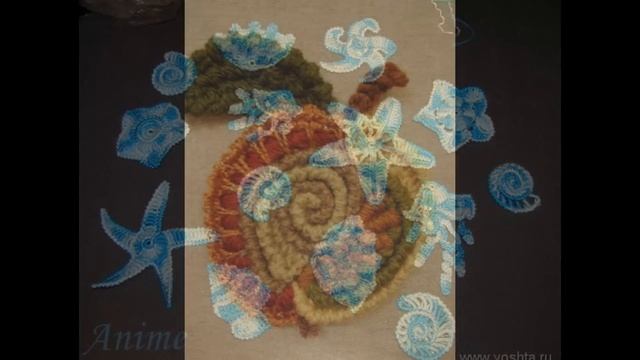Элементы фриформа крючком. смотреть онлайн