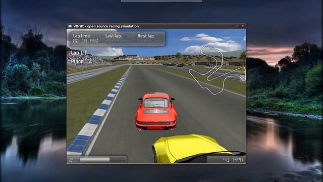VDrift (Ubuntu) смотреть онлайн