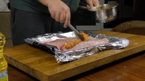 Сливочно-чесночный белый амур.Быстрый но очень вкусный рецептик белого амура.