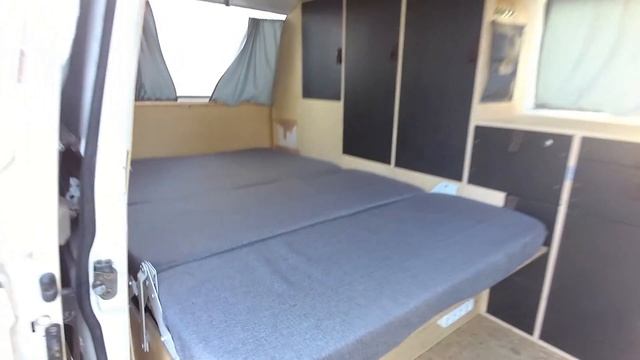 Обзор VW T3 салон кемпера и двигатель