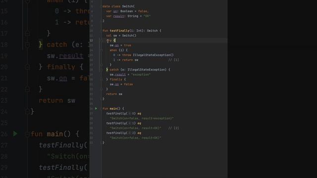 Kotlin - exception handling explained. смотреть онлайн
