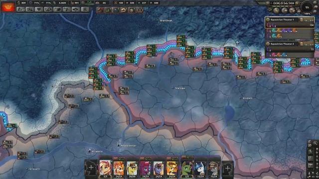 Hoi4:Equestria at War Solar Empire runs over the world смотреть онлайн