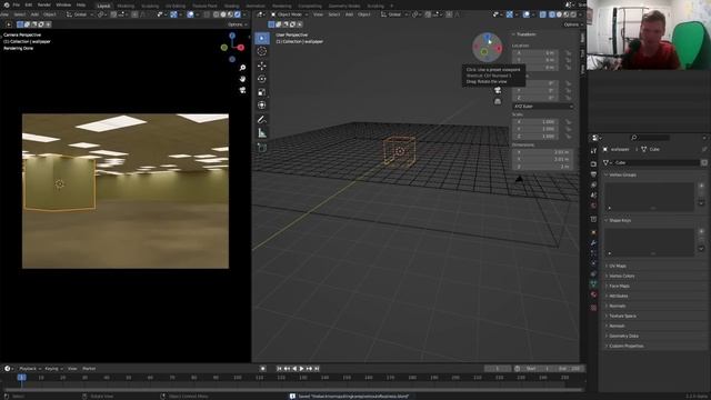 I made BACKROOMS Found Footage IN AN HOUR! (Blender Tutorial) смотреть онлайн
