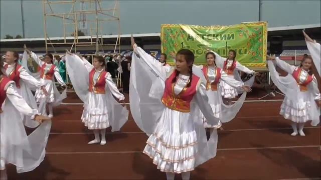 Сабантуй 2016 в Йошкар-Оле. Танец детский смотреть онлайн